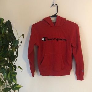 Boys Champion Sweatshirt Hoody Hoodie